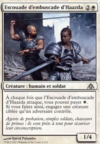 Escouade D'embuscade D'haazda - Le Labyrinthe Du Dragon - C - Magic Mtg