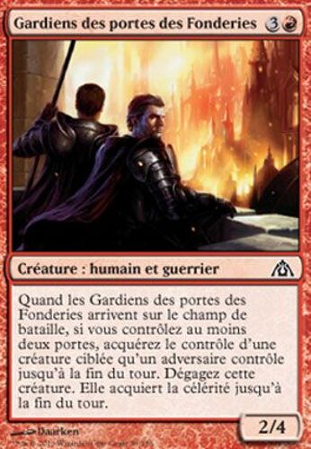 Gardiens Des Portes Des Fonderies - Le Labyrinthe Du Dragon - C - Magic Mtg