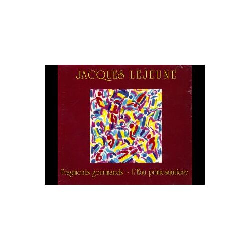 Fragments Gourments (Bande, Voix Et Famille De Saxophones) L'eau Primesautière (Bande Et Sax Sopranino) Daniel Kientzy