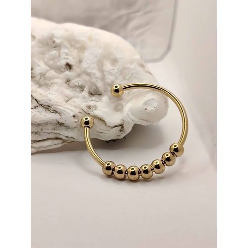 Bague Tournante Anti-Stress En Acier Inoxydable