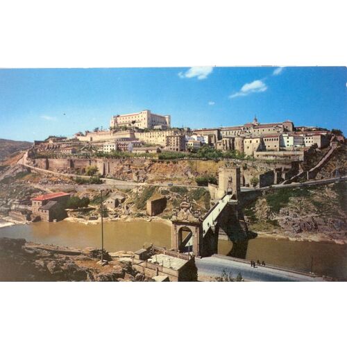 Ttolede . Toledo . Vue Générale . Pont D' Alcantara . Espagne . 1960