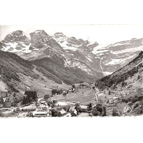 Gavarnie . Le Village .Le Cirque . Hte Pyrénées . 1960