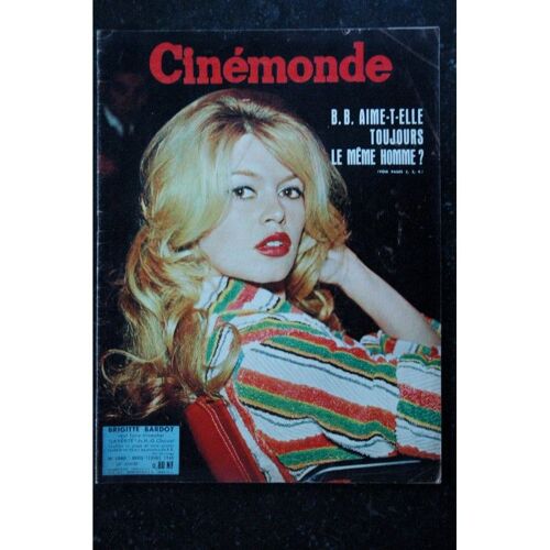 Cinémonde N° 1340 12 Avril 1960 Brigitte Bardot Cover + 3 P. - Gabin - S. Signoret - Bb & Delon - 36 Pages