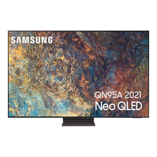 Samsung QE65QN95AAT - 65" QN95A Series TV LCD rétro-éclairée par LED - QLED - Smart TV - Tizen OS - 4K UHD (2160p) 3840 x 2160 - HDR - Quantum Mini LED - carbone argent