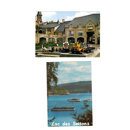 Château Chinon Et Le Lac Des Settons