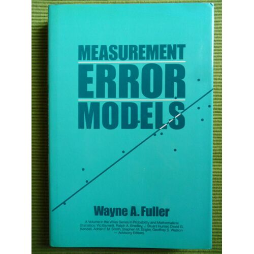Measurement Error Models