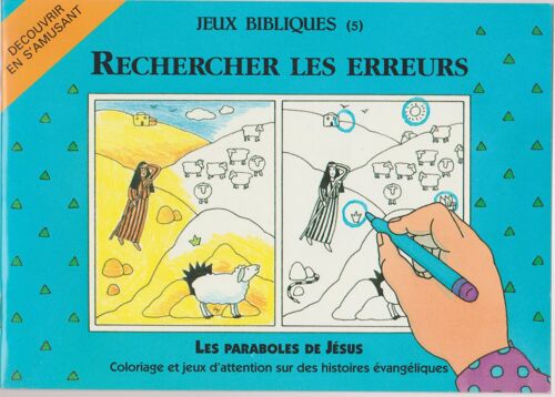 Jeux Bibliques 5 , Rechercher Les Erreurs, Les Paraboles De Jésus