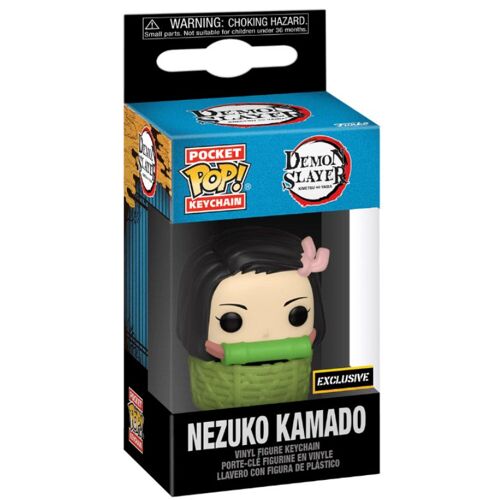 Porte-Clés Funko Pop - Demon Slayer - Nezuko Kamado Dans Le Panier - Porte-Clés (66824)