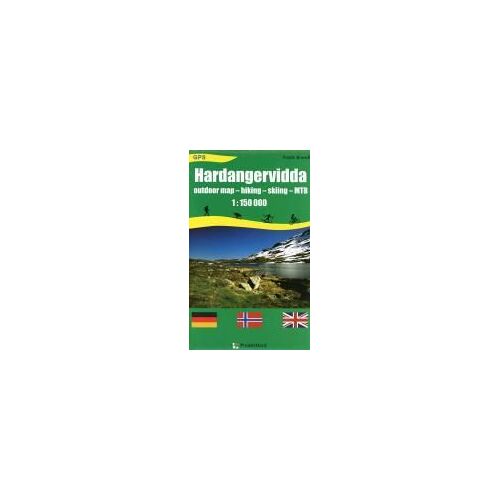 Hardangervidda 1 : 150 000