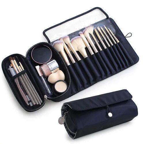 Organisateur De Pinceaux De Maquillage Portable, Porte-Pinceaux De Maquillage Pour Voyage, Peut Contenir Plus De 20 Pinceaux, Sac Cosmétique, Pinceau De Maquillage 