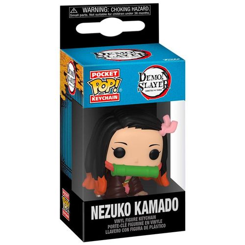 Porte-Clés Funko Pop - Demon Slayer - Nezuko Kamado - Porte-Clés (65622)
