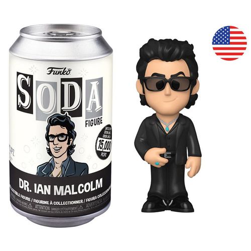 Figurine Funko Pop - Jurassic Park - Dr. Ian Malcolm (Canette Noire) [Avec Chase] (66003)