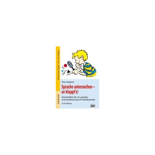 Sprache Untersuchen - So Klappt?S! 3./4. Klasse