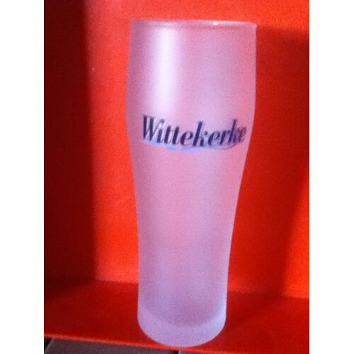 Verre À Bière Wittekerke, 25 Cl Verre Opaque Marque Émaillé Bleu 2 Tons
