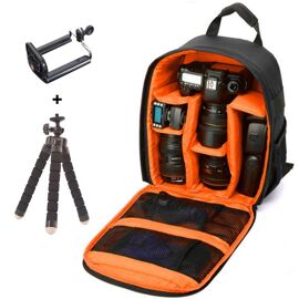 Sac à dos pour appareil Photo numérique et vidéo DSLR,sacoche étanche pour appareil Photo d'extérieur,étui pour appareil Photo Nikon/Canon/DSLR