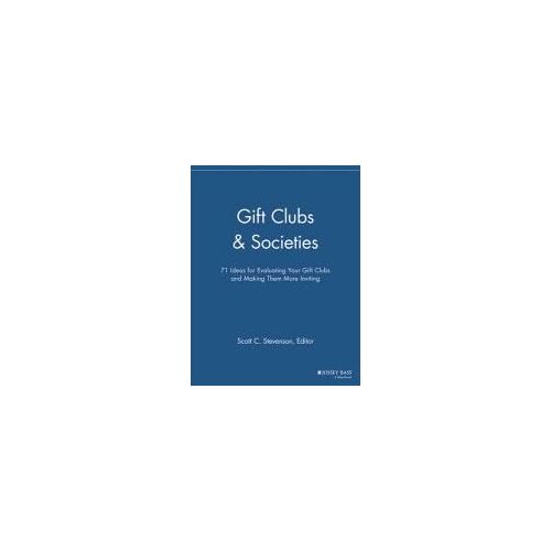 Gift Clubs And Societies