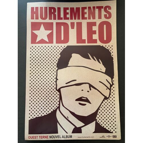 Hurlements D'leo - Ouest Terne - 40x60cm - Affiche / Poster Envoi En Tube