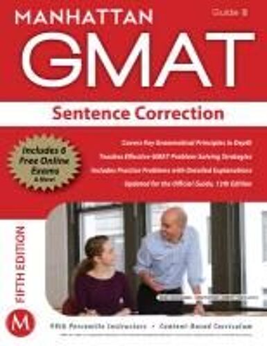 Sentence Correction Gmat Strategy Guide