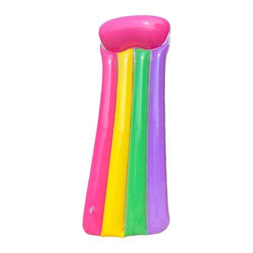 Bateau Flottant Arc En Ciel Pour Enfants Et Adultes, Piscine Gonflable En Pvc, Lit De Plage, Anneau De Natation Pour Piscine, Jouets D'été