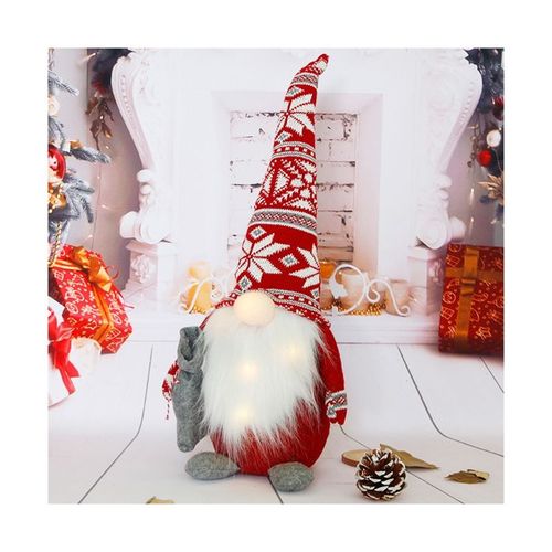 Poupée Naine Scintillante Avec Lumières Led Pour Enfants, Jouets D'Halloween, Jeu Dans Le Noir, Cadeaux De Noël, D5qa