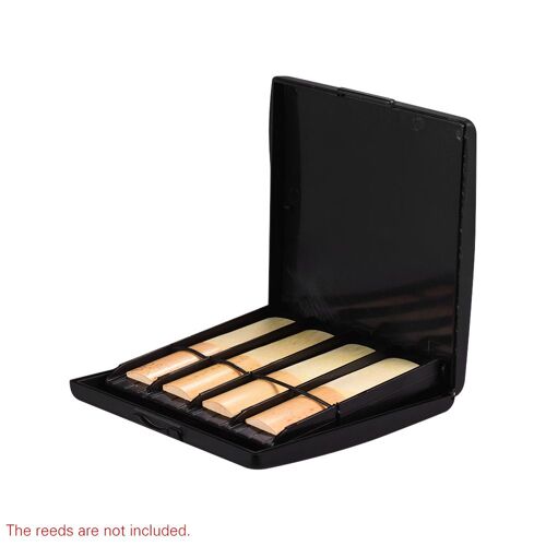 Boîte De Rangement Pour Anches Noires Abs, 8 Pièces, Capacité Pour Saxophone, Clarinette