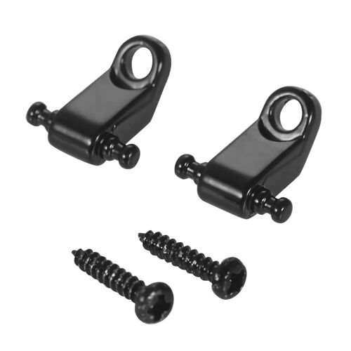 Rouleau de guitare électrique, 2 pièces, arbres à cordes, support de montage, Guide d'arbre de guitare électrique, pièces et accessoires