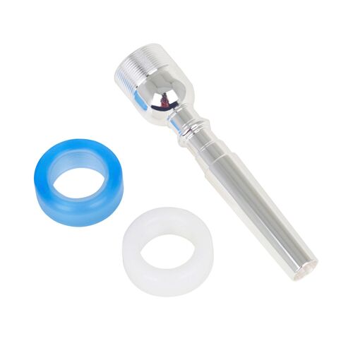 Trompette en cuivre plaqué argent 9.8mm, embout buccal 7C avec bord en plastique