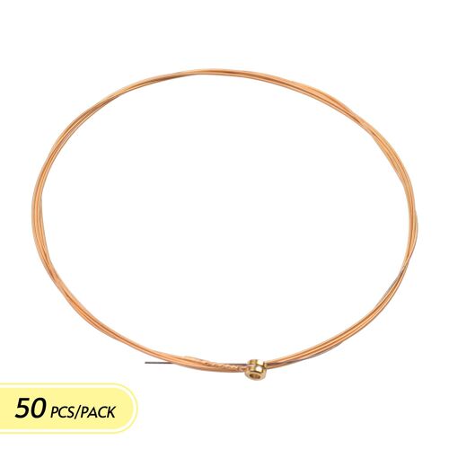 Cordes de rechange pour guitare acoustique Folk, cordes simples, alliage hexagonal, noyau en acier, phosphore Bronze enroulé, Corrosion Antifatigue