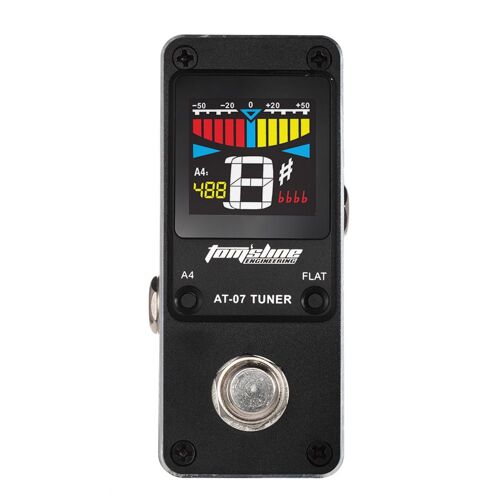 Mini Pédale D'Effet Chromatique Pour Guitare Électrique Et Accordeur, Arôme At-07