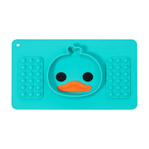 Joli napperon en Silicone pour bébé, 4 couleurs, assiette divisée, sans BPA, micro-ondes, lave-vaisselle, alimentation sûre