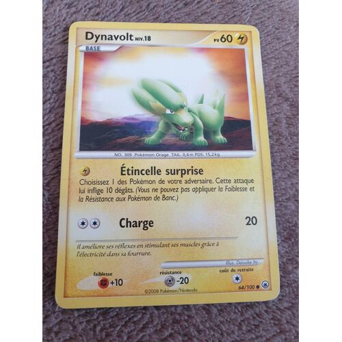 Carte Pokemon Dynavolt 60