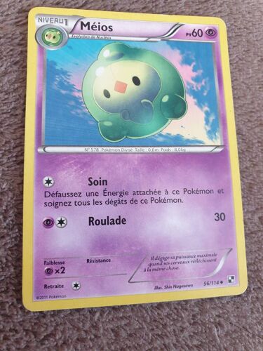 Carte Pokemon Méios 60