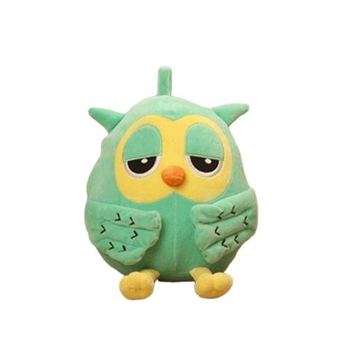 Peluche Hibou Mignon 18cm, Chiffon Animal En Peluche 2, Jouet Doux, Cadeau Pour Enfants Couleur M2p1