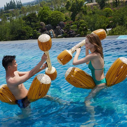 Pvc Sports Nautiques Jouets Piscine Plage Ligne Flottante Gonflable Fournitures De Fête Pour Natation Sports Nautiques Sur La Plage 4 Pièces/Ensemble