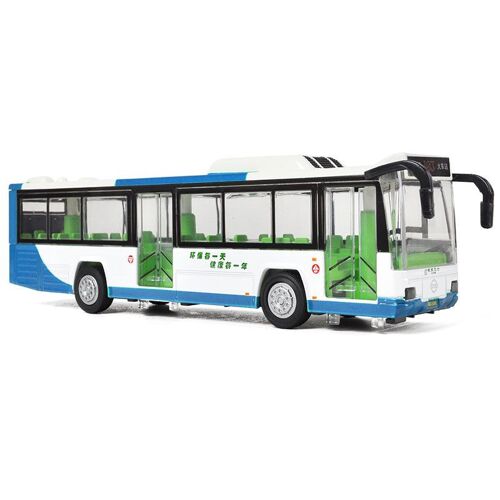 Modèle Chaud D'alliage De Bus De Voyage Du Cadeau 1:50, Modèle D'autobus De Voix De Simulation, Jouets De Traction De Bruit Et De Lumière Des Enfants, Livraison Gratuite