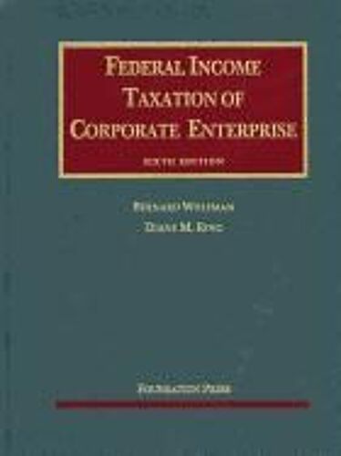 Federal Income Taxation Of Corporate Enterprise