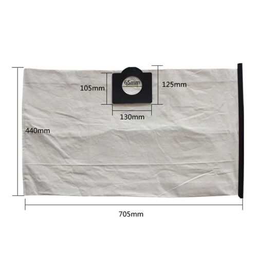 Sac filtre à poussière pour aspirateur Karcher, pièces et accessoires, NT38, NT30, NT48/1, NT65/2, NT72/2, NT20 May06104145