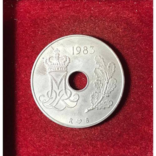 25 Øre - Margrethe I I - Danemark - 1983