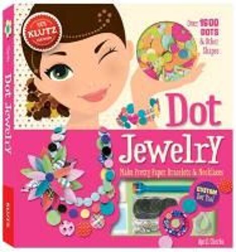Dot Jewelry: Make Pretty Paper Bracelets & Necklaces [With 1,600+ Pre-Cut Shapes, 45 Feet Nylon Cord, Sequins And Glue]