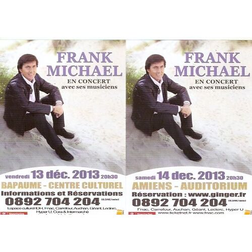 Flyer 10x15cm 2013 Frank Michael