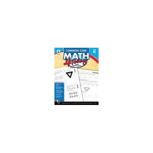 Common Core Math 4 Today, Grade K