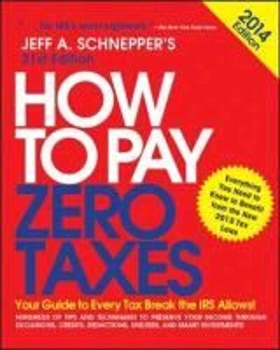 How To Pay Zero Taxes