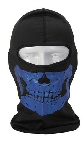 Cagoule / Masque / Cosplay/Costume/Tour De Cou "Ghost" Tete De Mort Call Of Duty Black Ops / Modern Warfare 2 - Ps3 Xbox 360 - Airsoft /Gothique/ Refléchissant/Paintball / Outdoor / Moto Tete De Mort