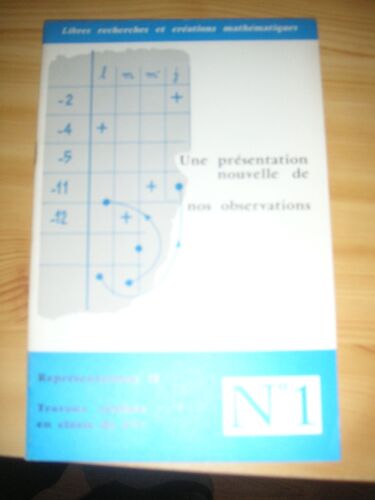 Collection De 47 Fascicules "Libres Recherches Et Créations Mathématiques" Publiés Par L'ecole Moderne Française Entre 1968 Et 1981 (N° 1 À 48 Sauf Le N°7).