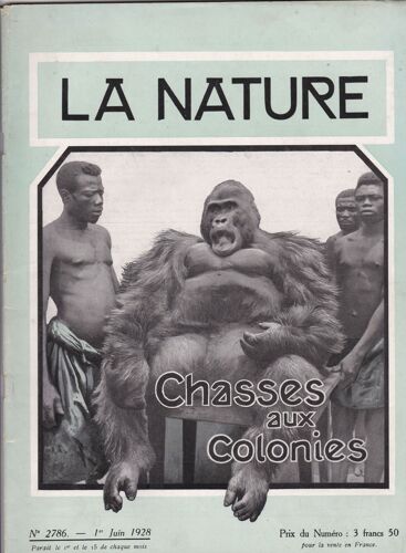 Revue Des Sciences Et De Leurs Applications Aux Arts Et À L'industrie, Chasses Aux Colonies.