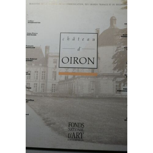 Chateau D' Oiron Exposition Du 24 Juin Au 30 Ocotobre 1989