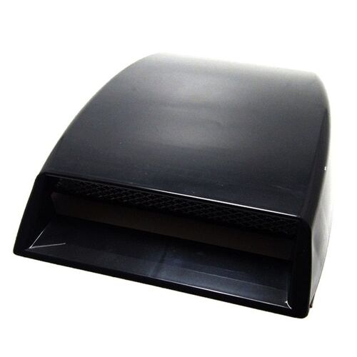 Black1 Pièces Universel Voiture Décorative Débit D'air Prise Scoop Capot Évent Autocollant Couverture Capot Nouveau