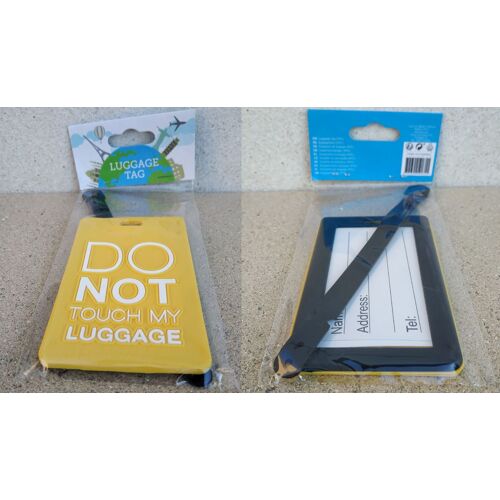 Etiquette De Voyage Pour Valise Label Travel Do Not Touch My Luggage