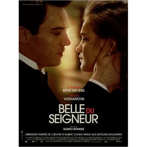 Belle Du Seigneur - Véritable Affiche De Cinéma Pliée - Format 120x160 Cm - De Glenio Bonder Avec Jonathan Rhys Meyers, Marianne Faithfull,  Ed Stoppard, Maria Bonnevie, Natalia Vodianova  - 2013