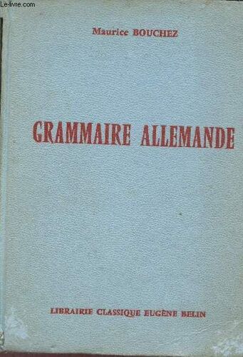 Grammaire Allemande Nouvelle Composition En Caractères Latins - 26e Édition.